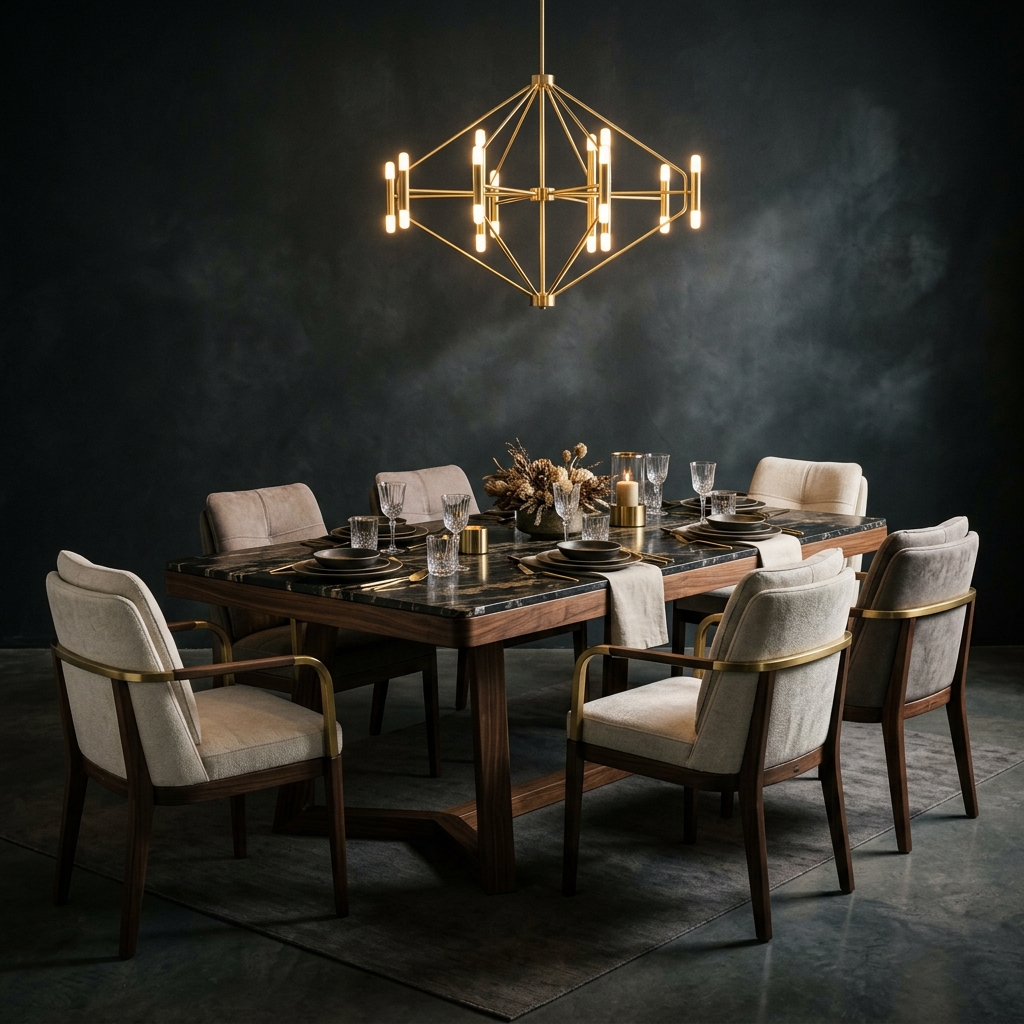 Mesa de Jantar Premium Casa Collection